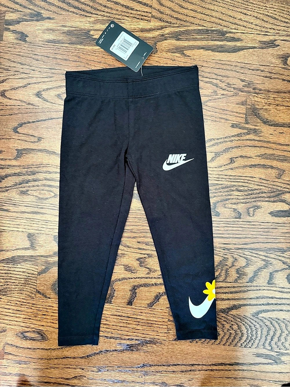 Nike Little Kids Sport Daisy Legging Black